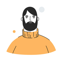 An animated picture of an architect